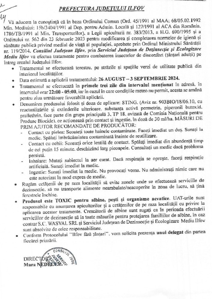 Adresă informare 9061
